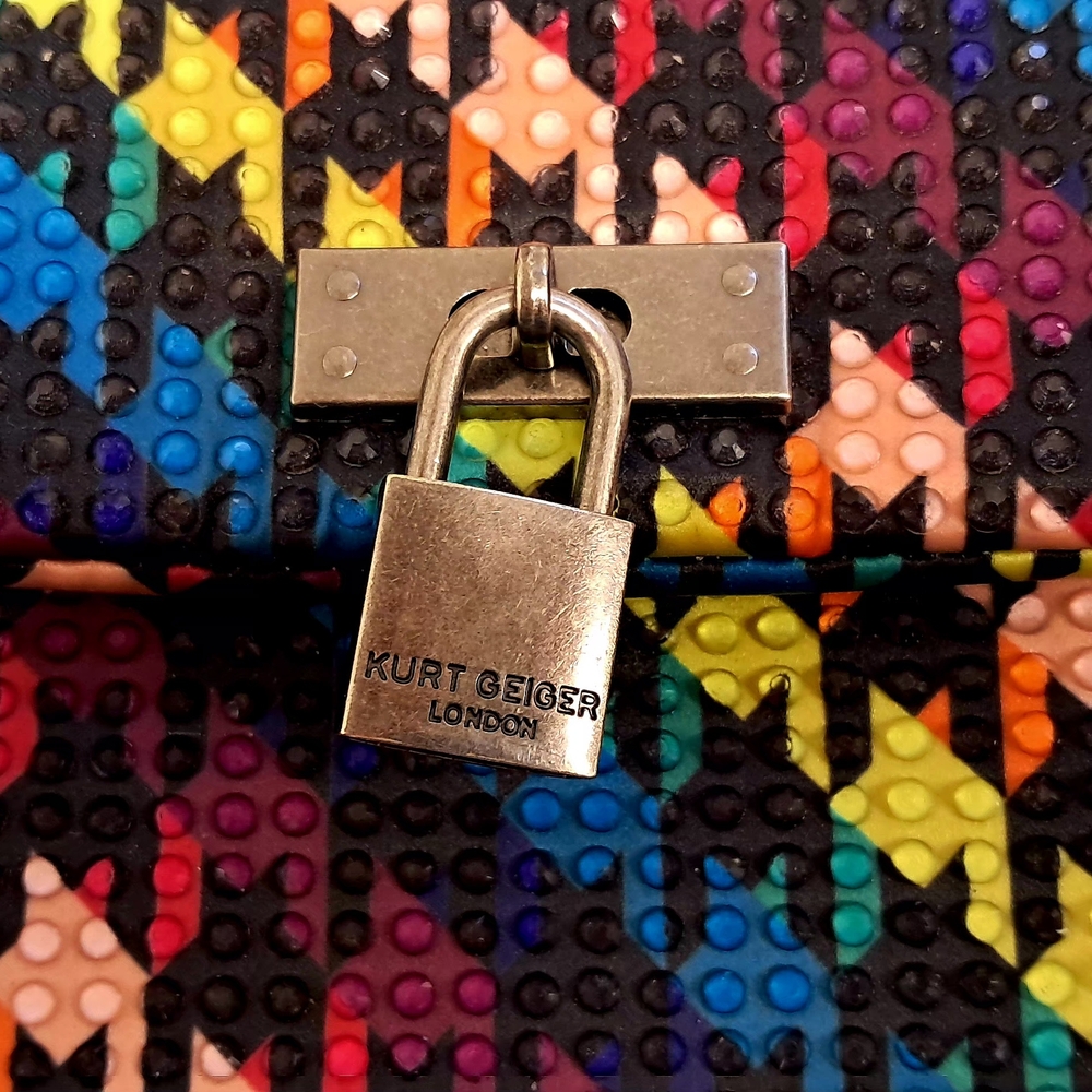 Kurt Geiger Multicolor Sequin Crossbody Bag - Picture 5 of 5